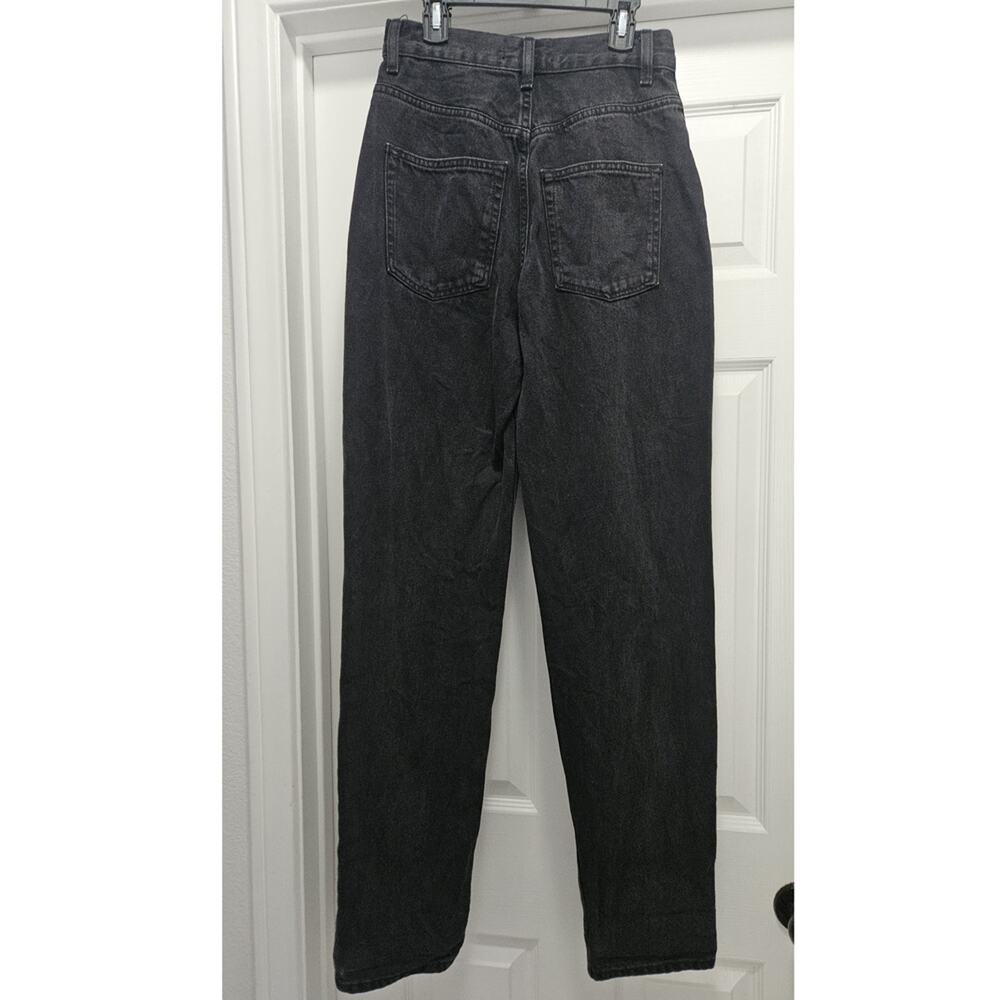ASOS Men's Dark Gray Straight Jeans - Picture 3 of 4